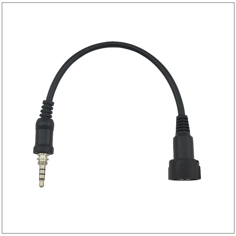 44-HT Mini Din Plug with Lockable Screw for Walkie Talkie YAESU FT-270 FT-277 HX-471 VX-6R/E VX-7R /E VX-120 VX-127 VX-170 VX-177