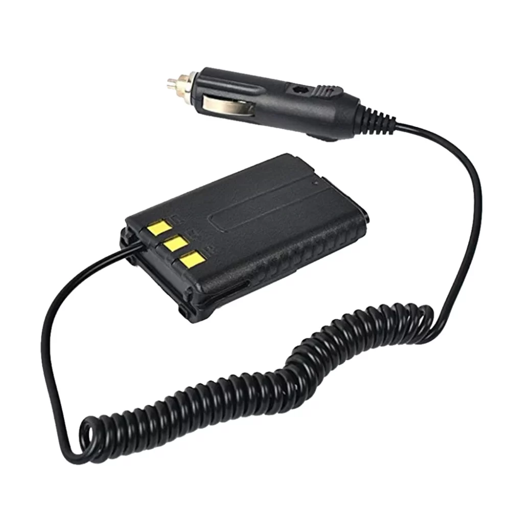 Car Charger Battery Eliminator Adapter 12V For Baofeng UV-5R UV-5R UV-5R Plus UV-5RE PLUS 2 Way Radio
