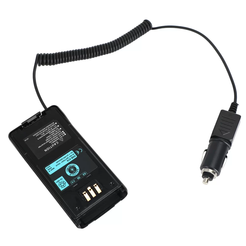 Knb-31A Car Charger Battery Eliminator Adapter For Kenwood Tk2180 Tk3180 Series Walkie Talkie - Image 2