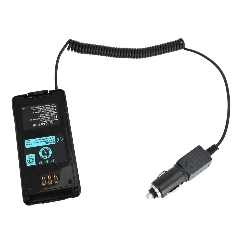 Knb-31A Car Charger Battery Eliminator Adapter For Kenwood Tk2180 Tk3180 Series Walkie Talkie - Image 3