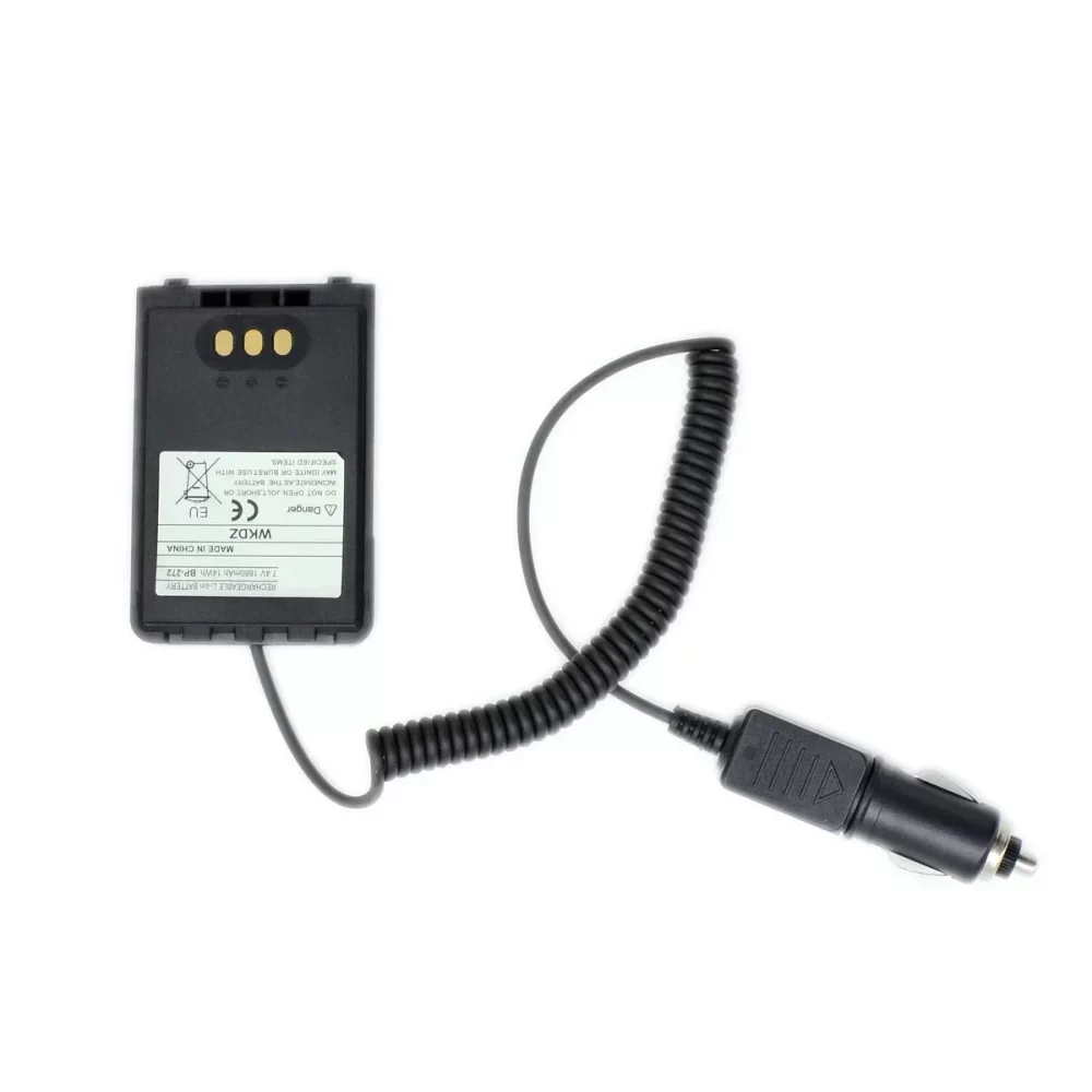 BP-272 HAM Radio Battery Eliminator Adaptor For ICOM ID31 ID51 BP272 Walkie Talkie Car Charger Cord Accessory
