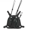 Walkie Talkie Chest Pocket Bags Pack, Harness Backpack Holster Walkie Talkie Carry Case for All radios PT09 - Image 2