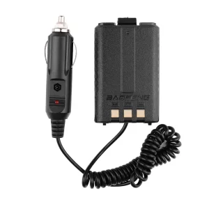 UV-5R UV-5RE UV-5RA Two Way Radio 12-24V Walkie Talkie Accessories Baofeng Battery Eliminator Car Charger for Portable Radio 