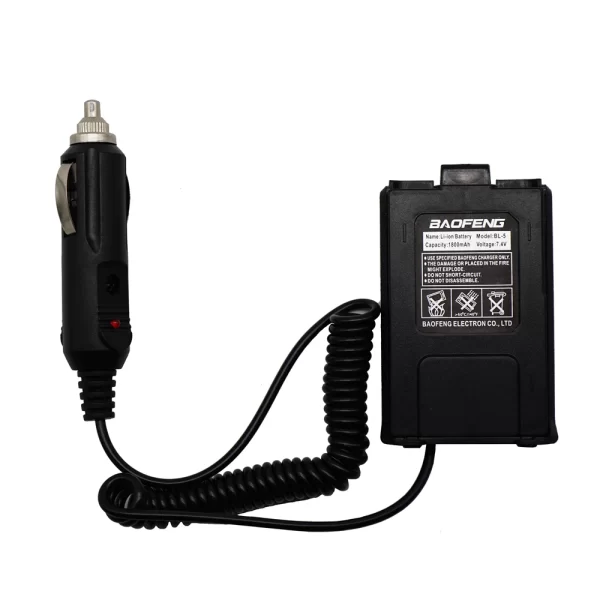 Baofeng UV-5R Car Charger Walkie Talkie Battery Portable Radio Car Charge Adapter for Walkie Talkie UV5R BF-F8 - Image 6
