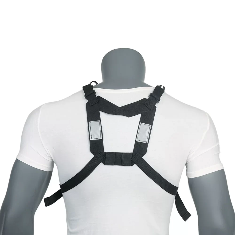 Walkie Talkie Chest Pocket Bags Pack, Harness Backpack Holster Walkie Talkie Carry Case for All radios PT09 - Image 4