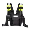 Radio Shoulder Holster Two Way Radio Reflective Chest Harness Holder Bag Vest Rig Walkie Talkies Front Pack Pouch Case - Image 3