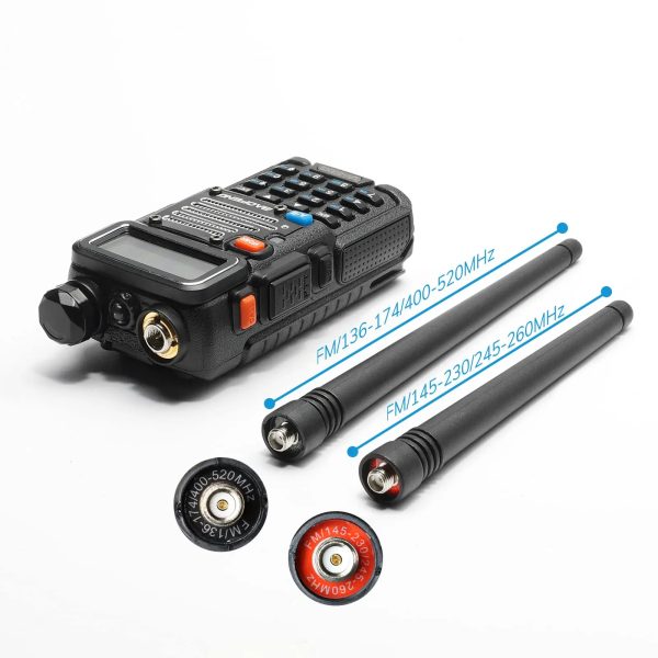 Tri-Band Baofeng UV-5RX3 VFO Long Range Portable Transceiver - Image 3