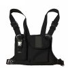 Universal Chest Pocket Pack Backpack Handset Radio Holder Bag for Motorola GP340 CP04 Baofeng UV-5R 888S two way radios Carry Case - Image 3
