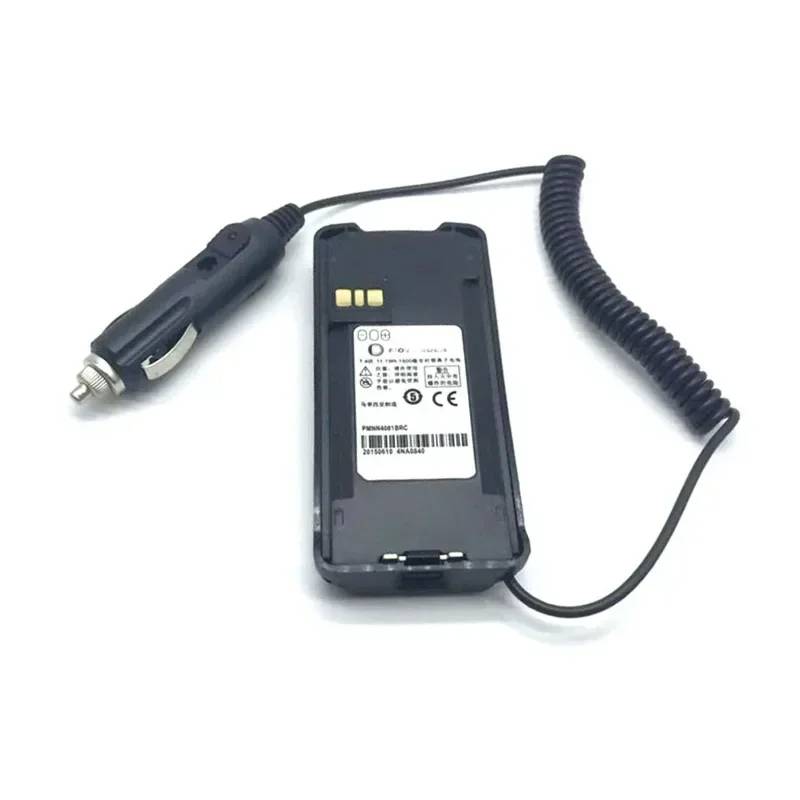 Battery Eliminator Car Charger Adaptor For Motorola Radio CP185 CP477 CP1600 CP1300 CP1660 EP350 for PMNN4080 1800mAh Battery