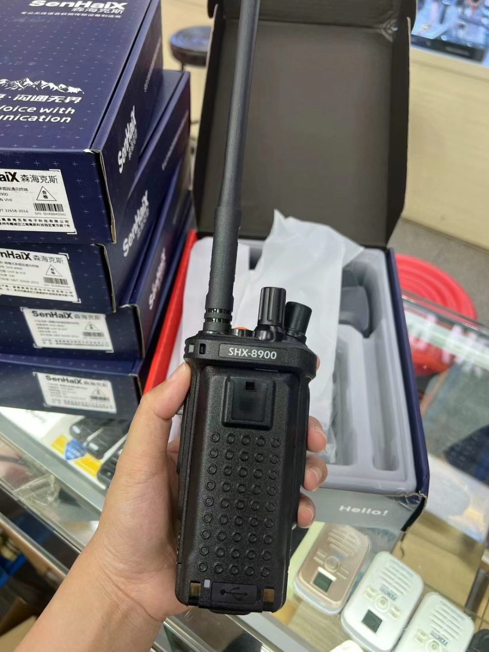 SenHaix SHX 8900 4G LTE PoC Network Radio Dual Band SIM Card AM FM UHF VHF Multi-bands - Image 2