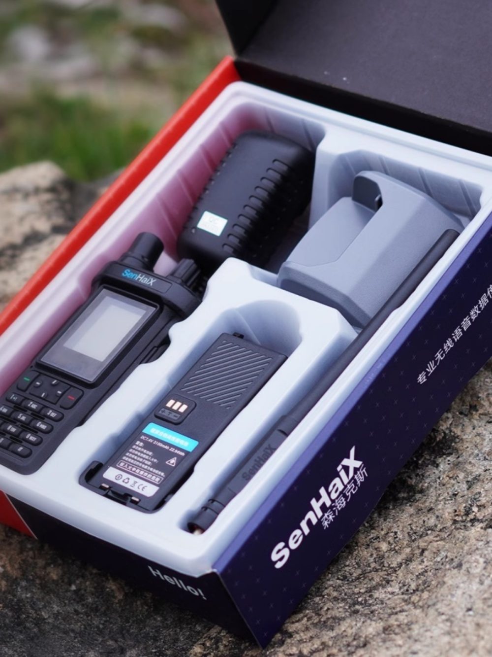 SenHaix SHX 8900 4G LTE PoC Network Radio Dual Band SIM Card AM FM UHF VHF Multi-bands - Image 3