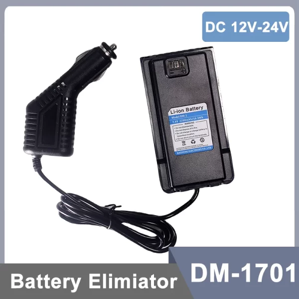 Battery Elimilator Car Charger For Baofeng DMR Digital Walkie Talkie DM1701 TYT Radio Accessories - Image 4