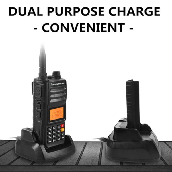 2pcs New Upgraded QuanSheng TG-UV2 Plus 10W Walkie Talkie - Image 5