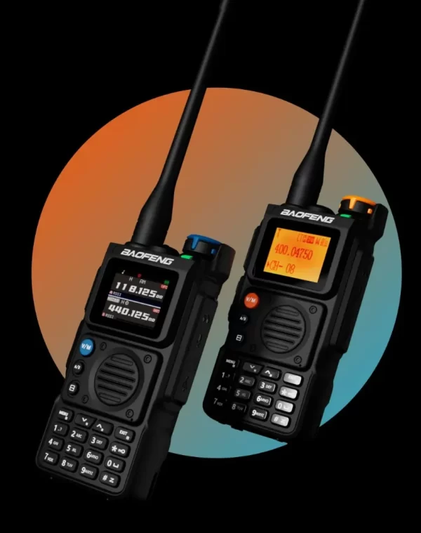 K6 Baofeng K6Plus AM FM Police Bands Multi-bands Color Screen Police Channel Scanning Walkie Talkie