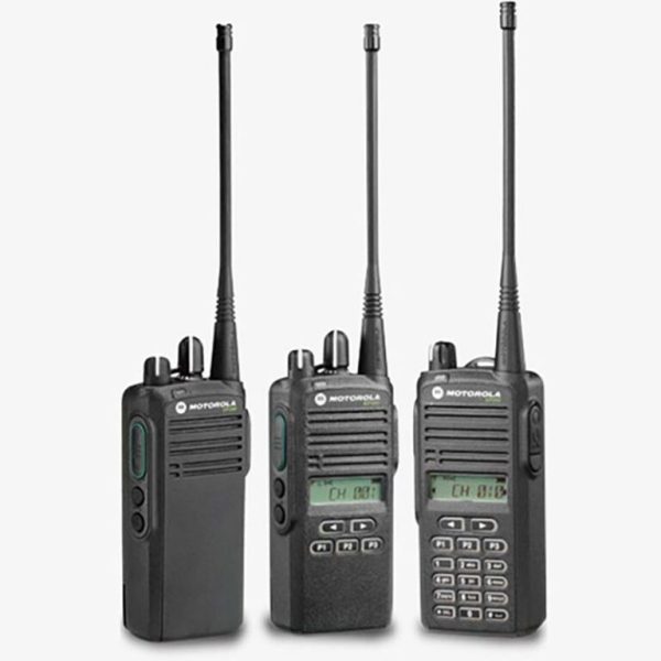 Two-way Portable Radios Motorola EP350 UHF VHF with Limited Keypad/Full-Keypad/Non-keypad