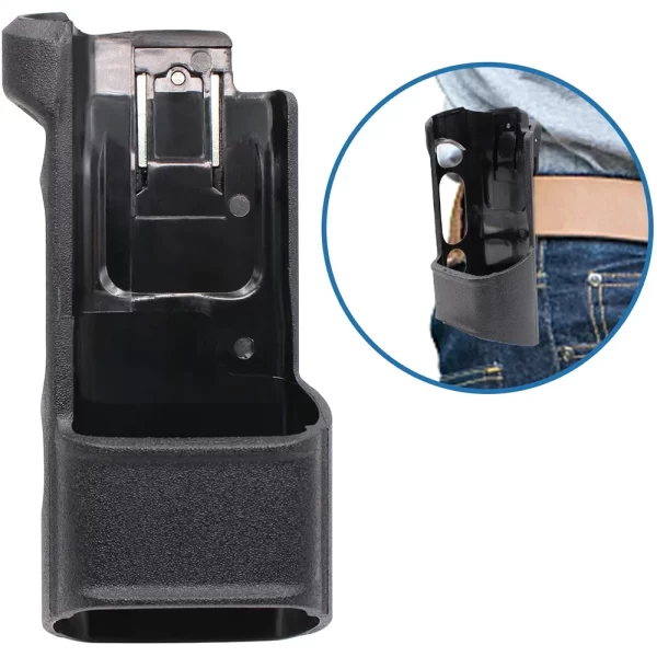 Clip Holster for Motorola PMLN5331 PMLN5331A APX7000 Contact Device Radio Holder Walkie Talkie Carry Case - Image 4