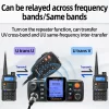 WOUXUN KG-M70 UHF/VHF Dual Band 999CH Cross Band Repeater Mode Analogue Mobile Transceiver Long Range LCD With Microphone Mobile CB Radio - Image 2