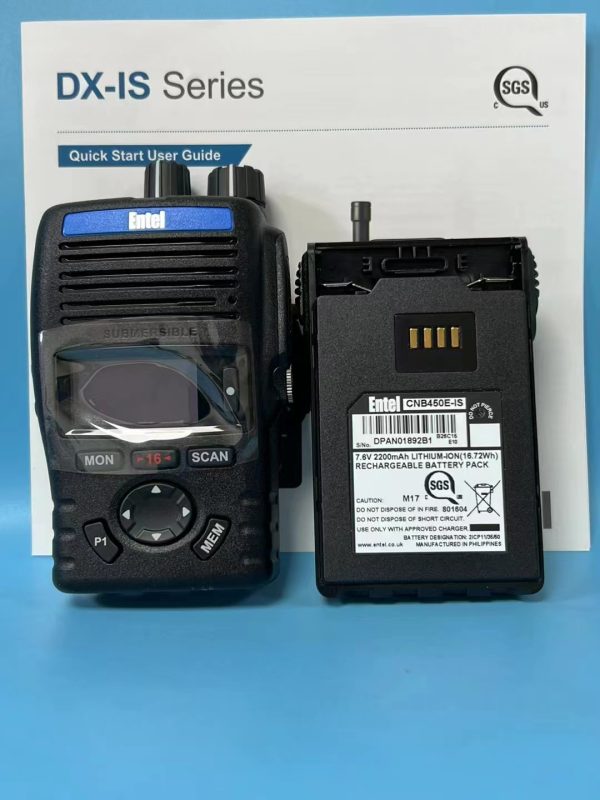 ENTEL DX544-IS DMR Explosion-proof Marine VHF DX585M-IS UHF Walkie Talkie - Image 3
