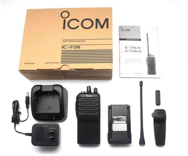 Top Quality ICOM IC-F16 VHF 5Watt IC-26 UHF Portable Communication Radio - Image 2