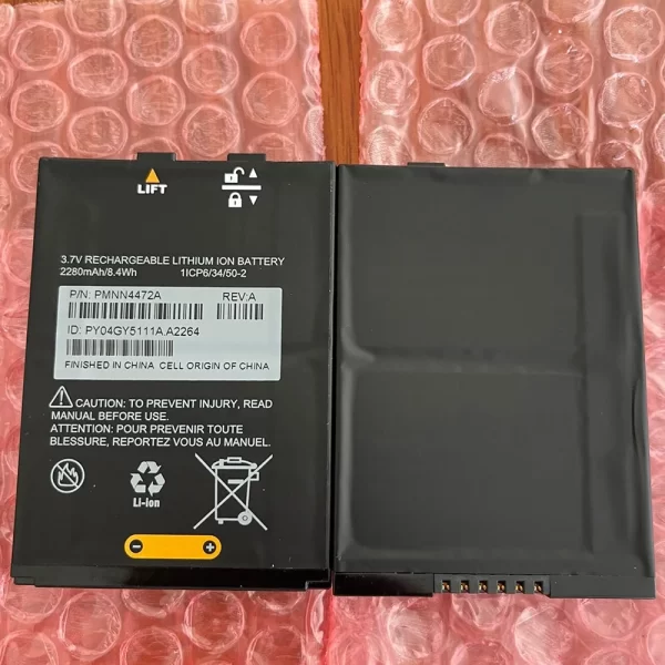 Original 2280mAh LEX C10 walkie-talkie Rechargeable battery for Motorola LEXC10 PMNN4472A PA33GAB013A Z9867 3.7V thin batteria - Image 2