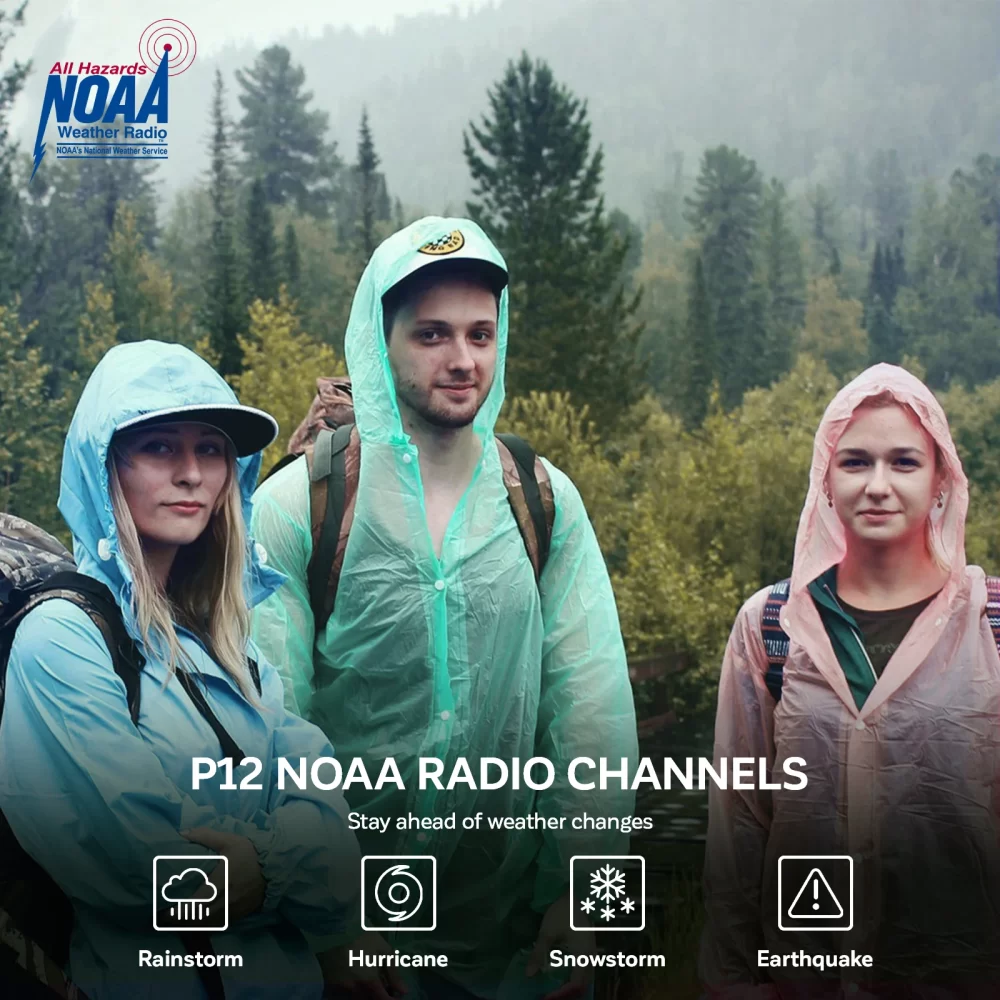 3Pcs Baofeng FR-22A FRS 462MHz Mini Amateur Radio For Sport, Hiking, NOAA (without earphone) - Image 4