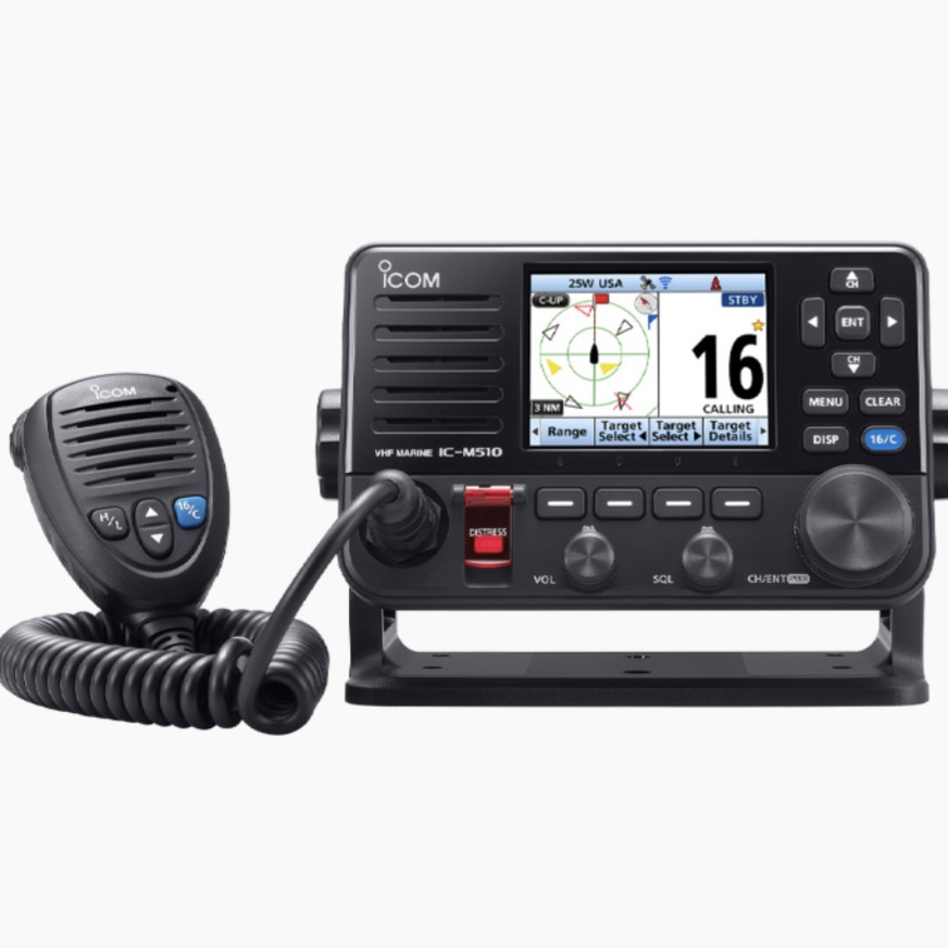 ICOM IC-M510E Class-D DSC VHF Marine Radio with WLAN Function
