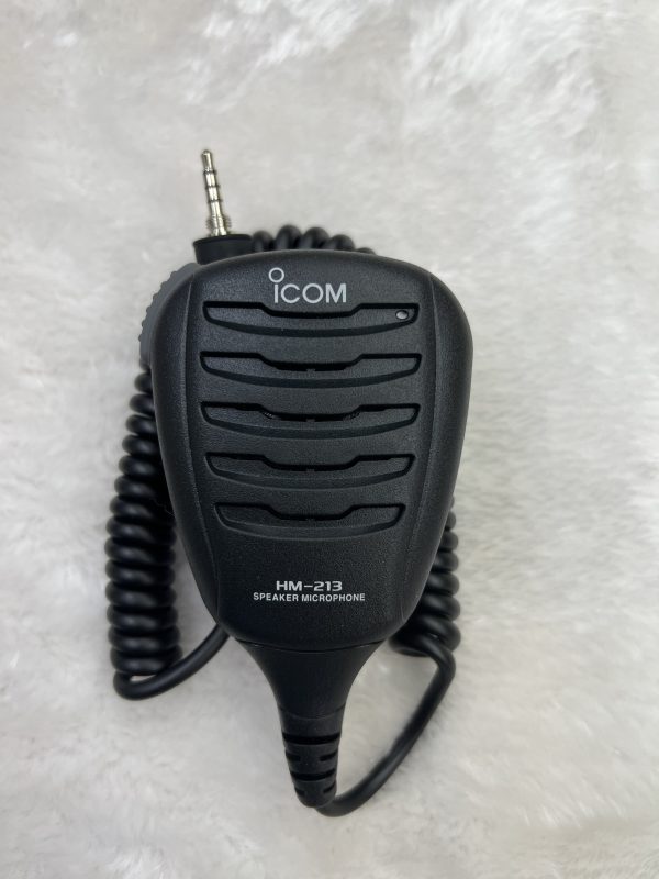 ICOM HM-213 PTT Mic Speaker Microphone For IC-M25/IC-M37 Portable Radio - Image 2