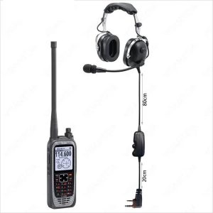 Heavy duty Headphones with ear protection and noise reduction for ICOM IC-A25N IC-A25NE IC-A25C IC-A25CE IC-A24 A16 Radio