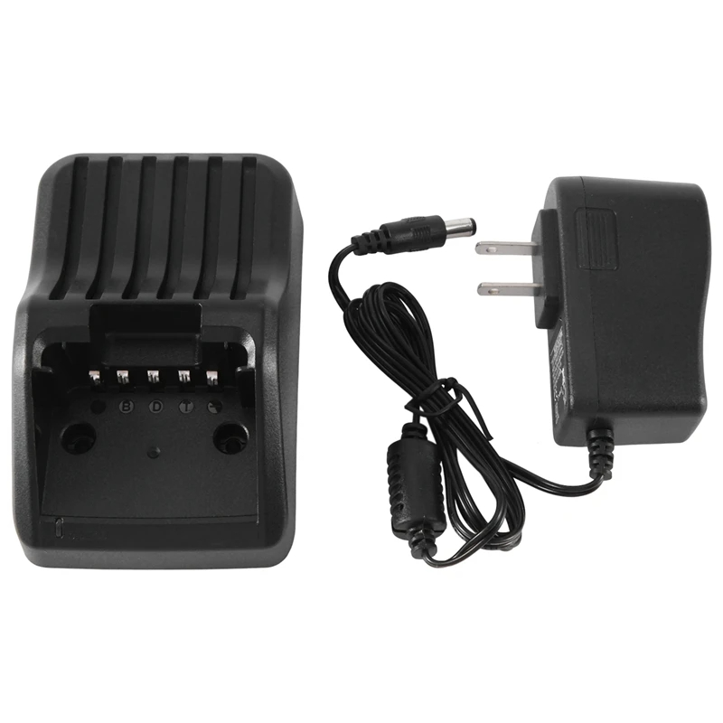 For ICOM F3400D F4400D F7010 F7020 Desktop Charger Fast Charging Dock with adaptor