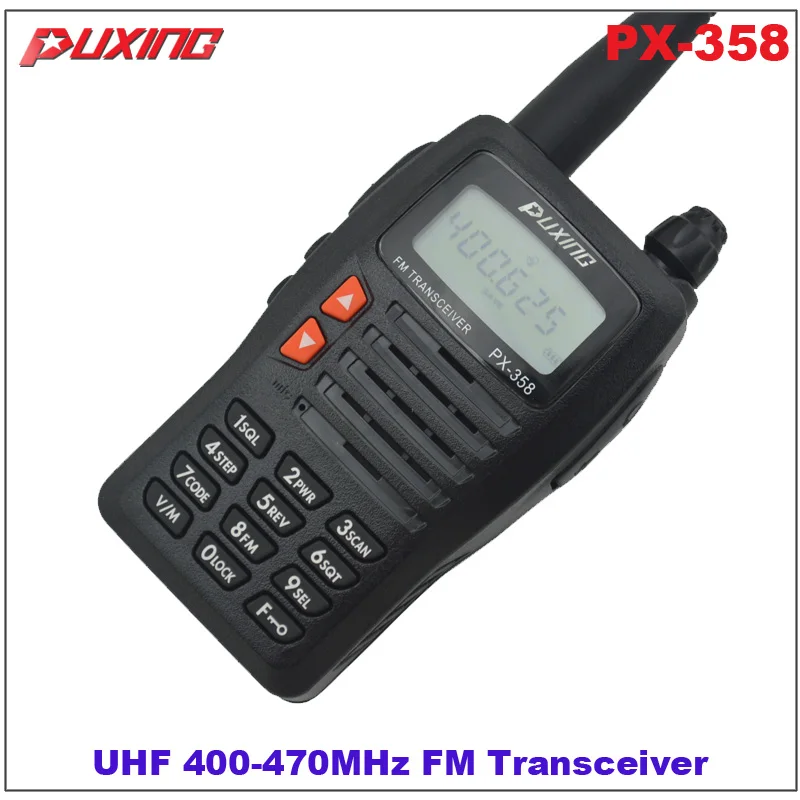 Puxing PX 358 UHF 400-470MHz Handheld Amateur Radio