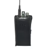 for LEIXEN VV-25 NOTE 25W Ham Radio Holster Leather case Artificial Carry Pouch with Adjustable Strap