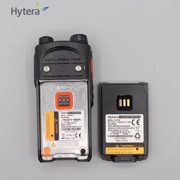 2PCS HYTERA PD488 Digital Radio Optional HYT PD480 / PD482 / PD485 / PD486 DMR Walkie Talkie - Image 2