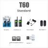 A pair Motorola TLKR T60 Two way Radio Portable Business Hotel Civilian Mini  license-free - Image 6