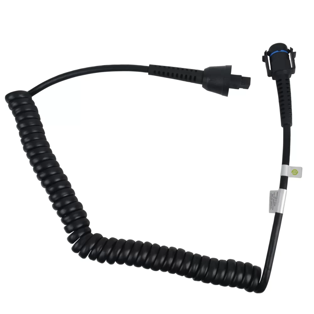 Walkie Talkie 10ft Coiled Cable Replacement PMLN4961A PMLN4961CS for PMUN1034G PMUN1034 Motorola O3 Control Head - Image 2