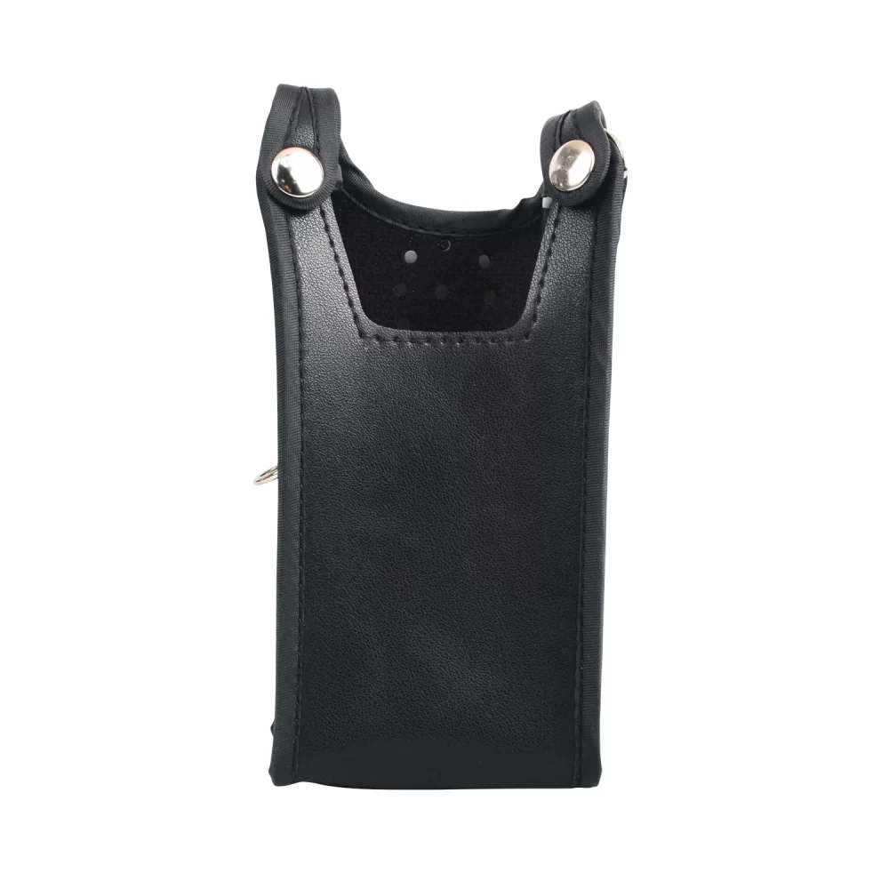 Leixen UV-25D Portable Walkie Talkie Carry Case Artificial Soft Leather Pouch with Adjustable Strap - Image 5