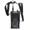 Leixen UV-25D Portable Walkie Talkie Carry Case Artificial Soft Leather Pouch with Adjustable Strap