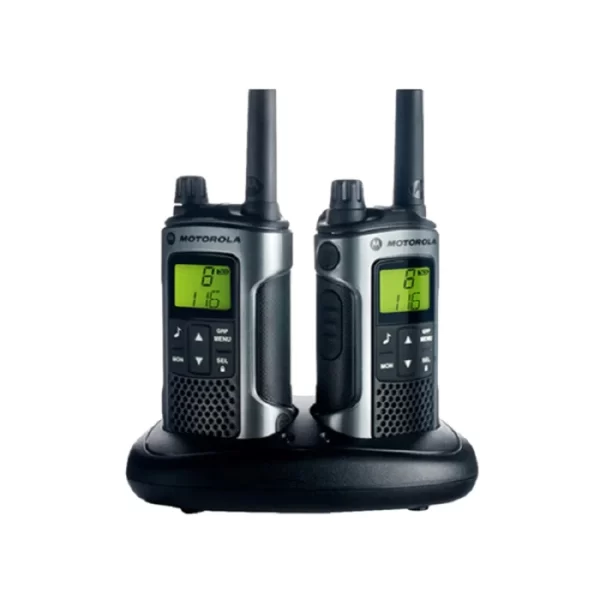 Motorola T80 Walkie-talkie Handheld TLKR-T80 HAM UHF Analog 2 Bidirectional Communication Wireless 1 Pair - Image 2