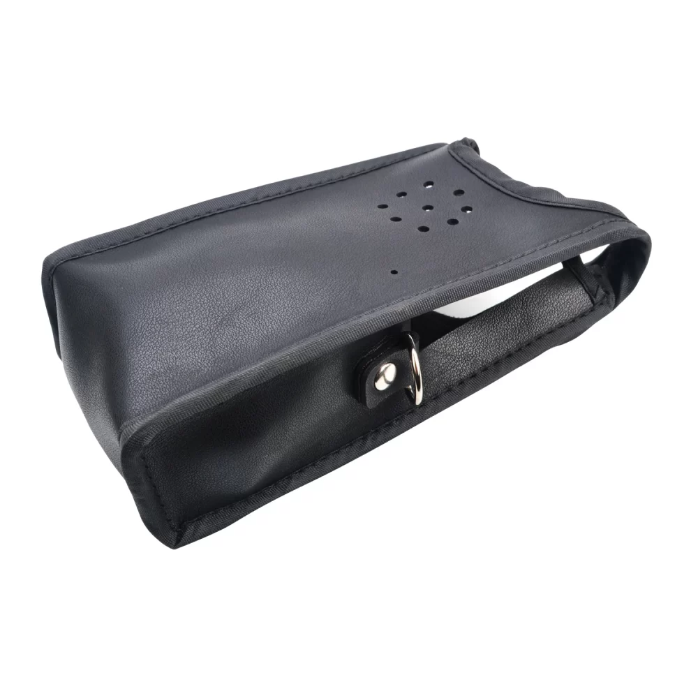 for LEIXEN VV-25 NOTE 25W Ham Radio Holster Leather case Artificial Carry Pouch with Adjustable Strap - Image 3