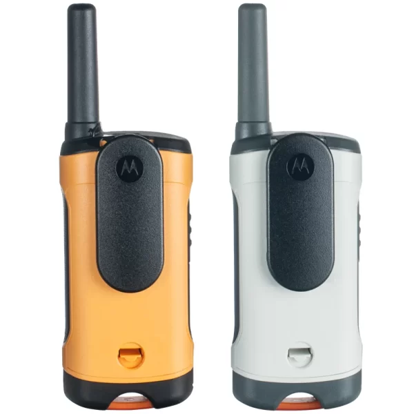 A pair of Motorola TLKR-T50 walkie talkie LCD screens, 8 channels, ideal radio T50 for outdoor exploration with a range of 6KM - Image 2