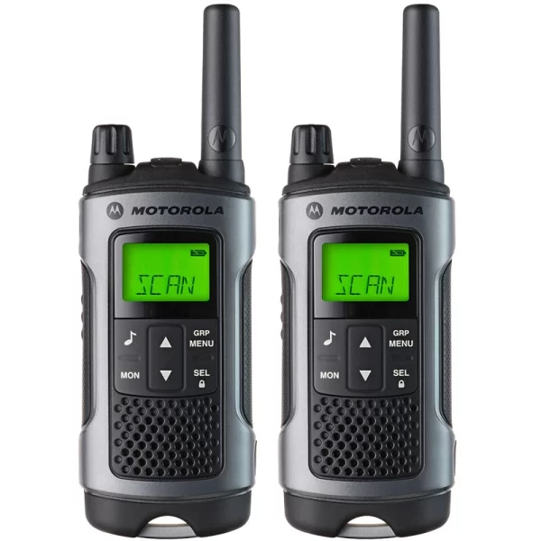 Motorola T80 Walkie-talkie Handheld TLKR-T80 HAM UHF Analog 2 Bidirectional Communication Wireless 1 Pair