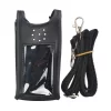 Leixen UV-25D Portable Walkie Talkie Carry Case Artificial Soft Leather Pouch with Adjustable Strap - Image 6