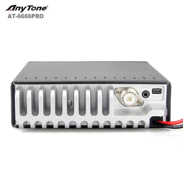 2024 New Anytone AT-6666Pro Output AM 80W FM50W High Power 10 Meter Radio with AM/FM/SSB/CW/PA 10 Meter Band for Truck Drivers - Image 3