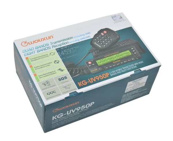 Wouxun KG-UV950P Quad Bands Mobile Transceiver - Image 2
