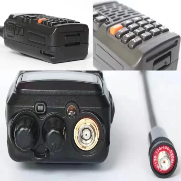 2pcs/lot WOUXUN KG-889 Dual Frequency UHF VHF Handheld Radio - Image 2