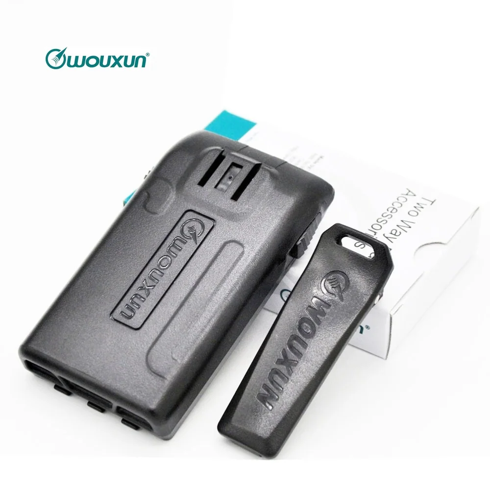 WOUXUN Battery Shell Case & Belt Clip for KG-UVD1P KG-UV6D KG-UV5D KG-UV3D KG-669 699E KG-703 KG-810 Radio Accessory