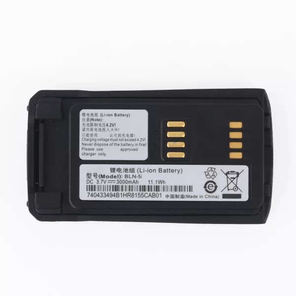 10pcs/lot Battery for BLN-5i for EADS Airbus Cassidian TH9 THR9 THR9i THR9+ Tetra Radio Replacement for BLN-6 BLN-6L - Image 2