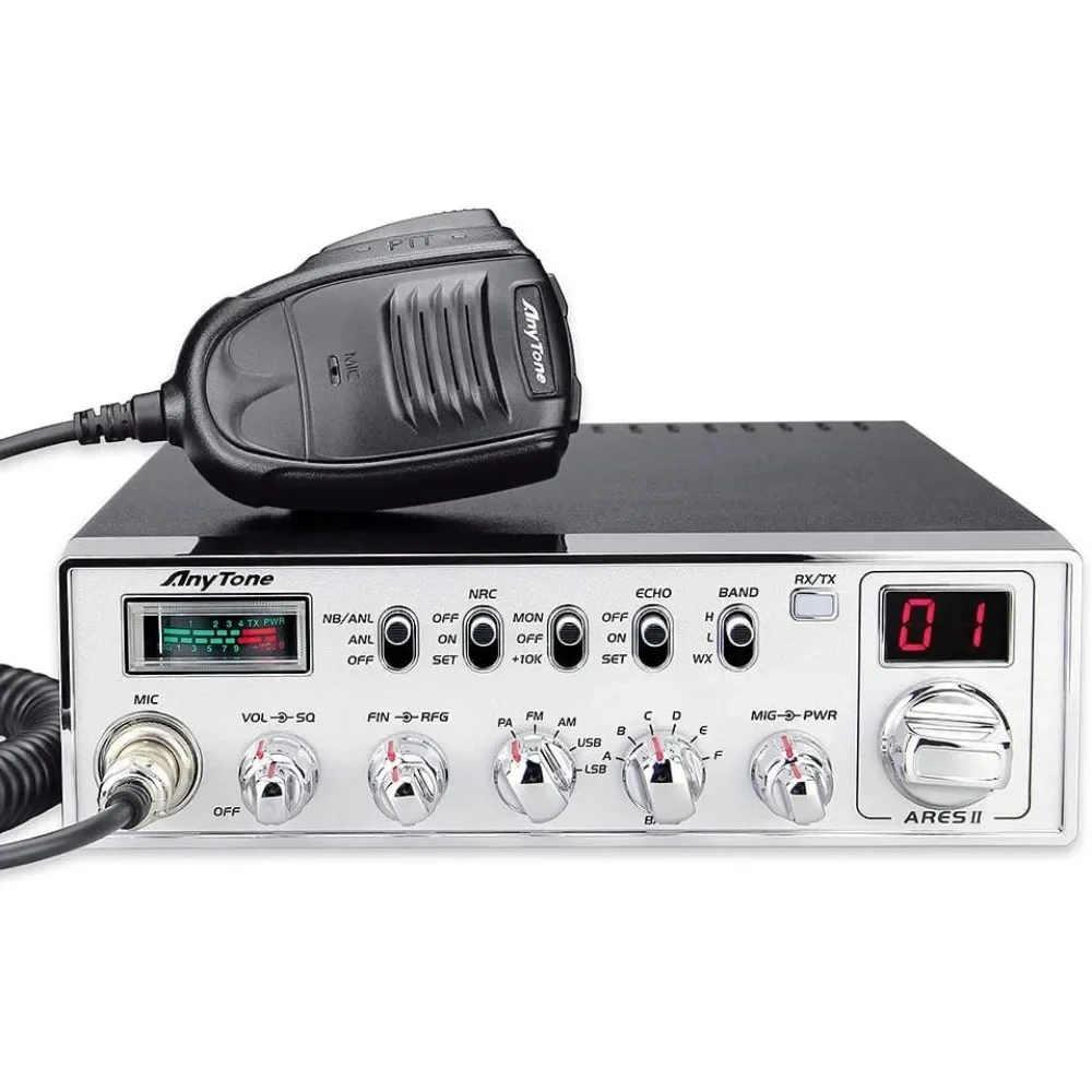 Anytone CB Radio ARES II High Power 10 Meter SSB CB Radio Supplier HAM Radio Vendors