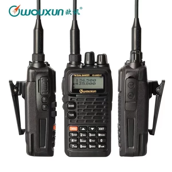 2pcs/lot WOUXUN KG-889 Dual Frequency UHF VHF Handheld Radio