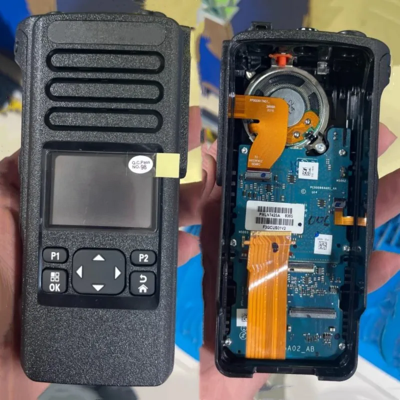 Repair Motorola XiR P8628i DP4601e DP4600e radio Set Front Case Cover with Speaker & LCD Screen