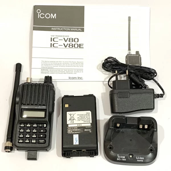 Most Economical ICOM IC-V80 Amateur Radio Long Talking Range VHF Transceiver - Image 3